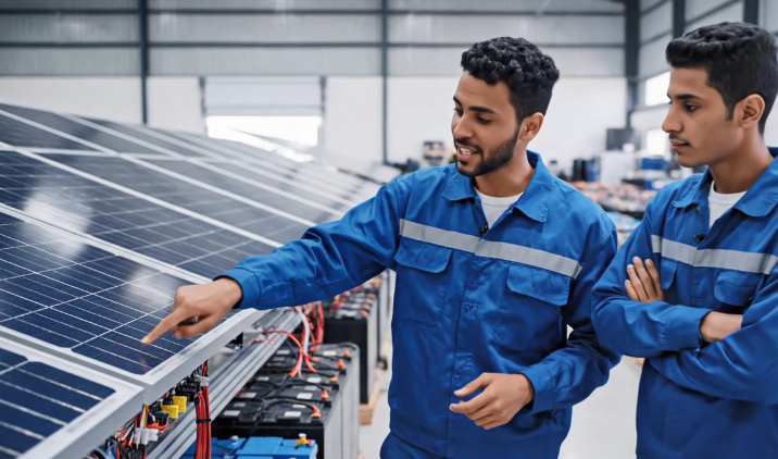 إختتام دورة تصميم وتركيب وصيانة انظمة الطاقة الشمسية بالمكلا